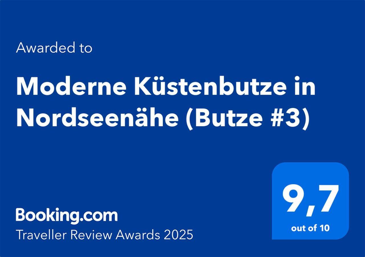 Moderne Kuestenbutze In Nordseenaehe Mildstedt Exterior foto